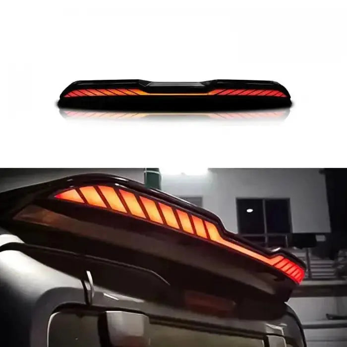 Mahindra Thar Bronco Style LED Roof Spoiler | Thar Roxx Bronco Spoiler - Sahiba Car