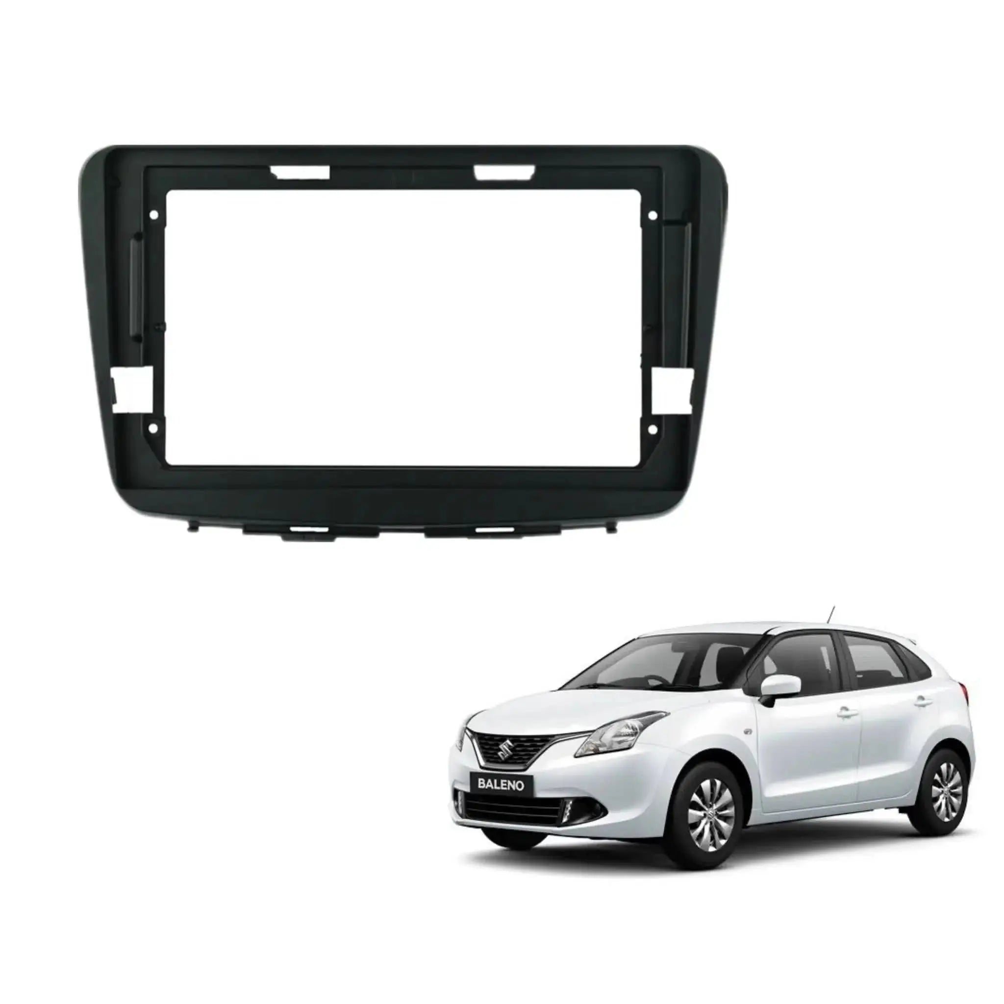 Baleno 9 inches Android Frame with Coupler - Sahiba Car