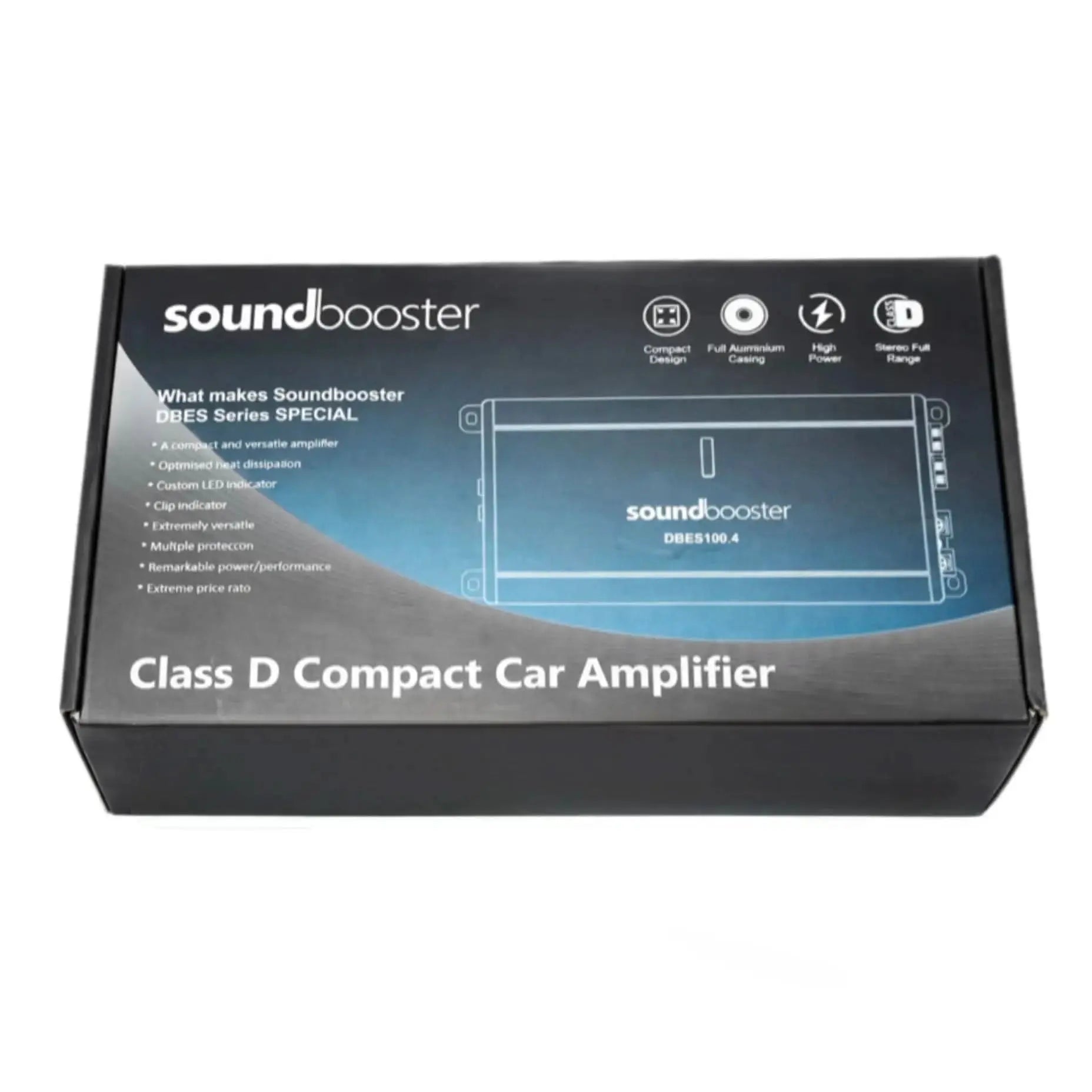 Sound Booster DBES 100.4 4 Channel Amplifier Class D SOUND BOOSTER
