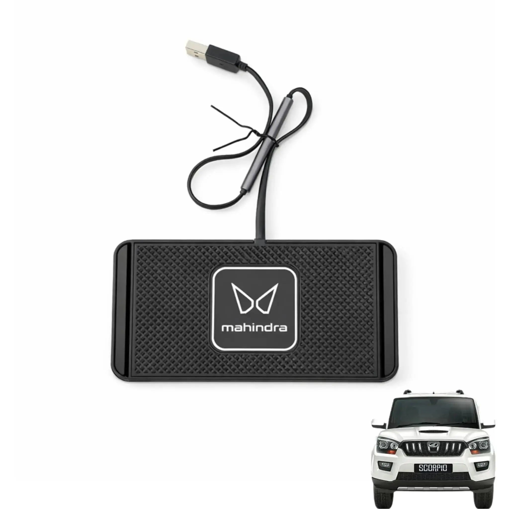 Mahindra Scorpio Classic Wireless Charging Pad Mahindra Orignal Part - Sahiba Car