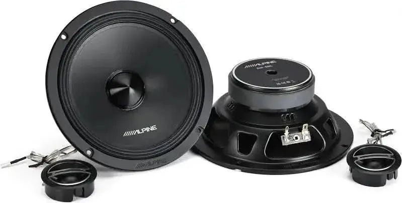 ALPINE DM-65C & DM-65 6.5" 2-Way Component & Coaxial Speaker Combo ALPINE