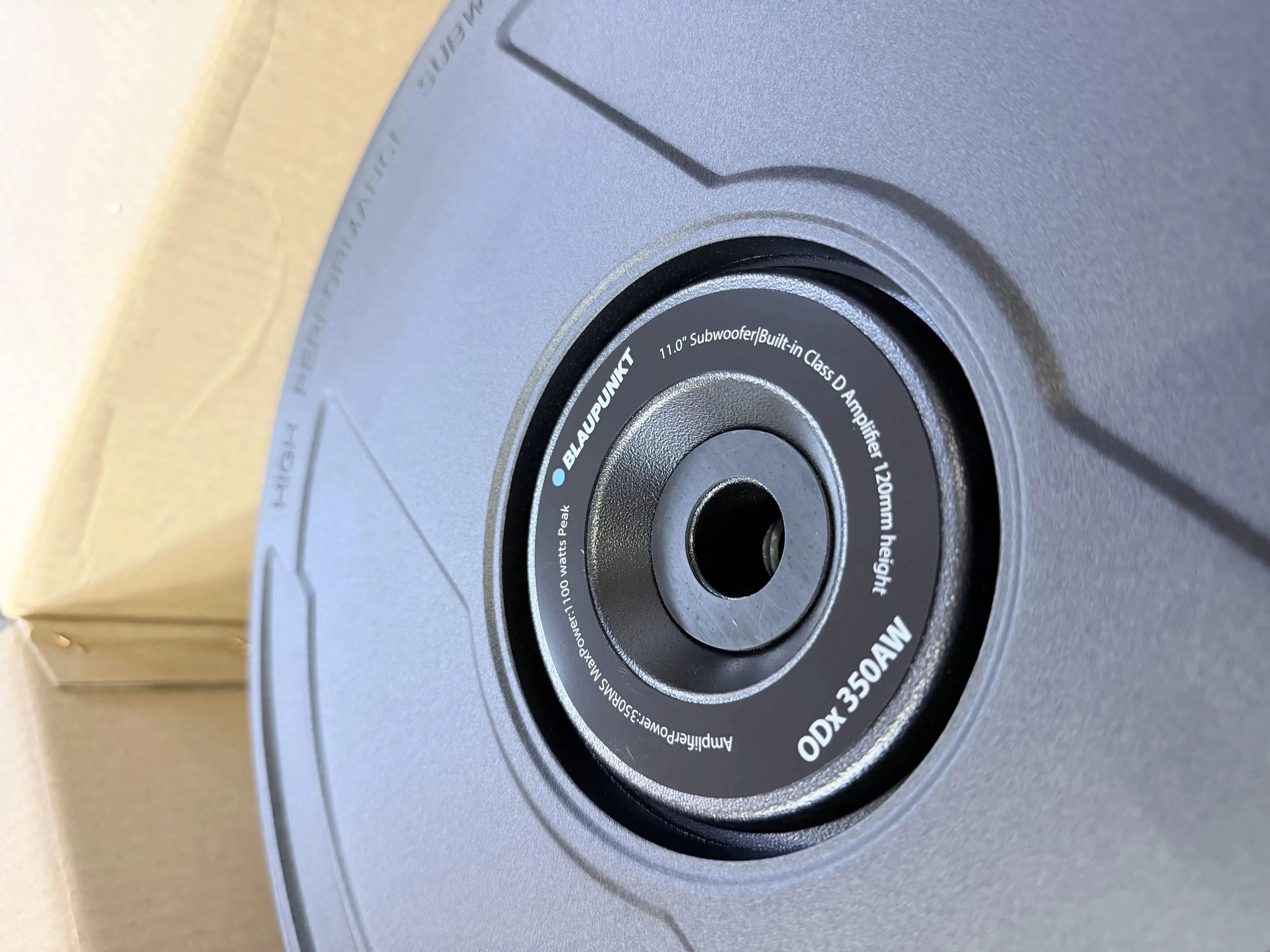 Blaupunkt ODX 350 AW 11" Active Subwoofer with 1100W Max Power & Built-in Class D Amp BLAUPUNKT