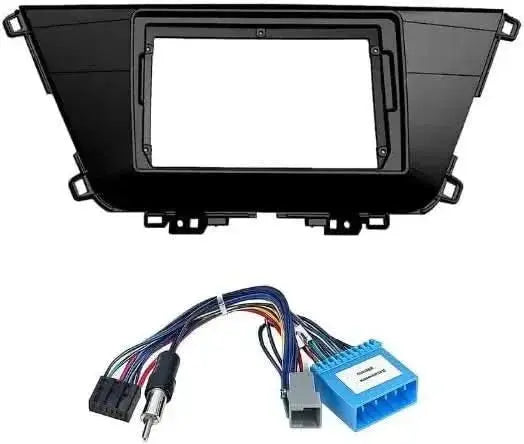 Kia Carens 9-Inch Android Double DIN Dashboard Frame with Coupler Sahiba Car