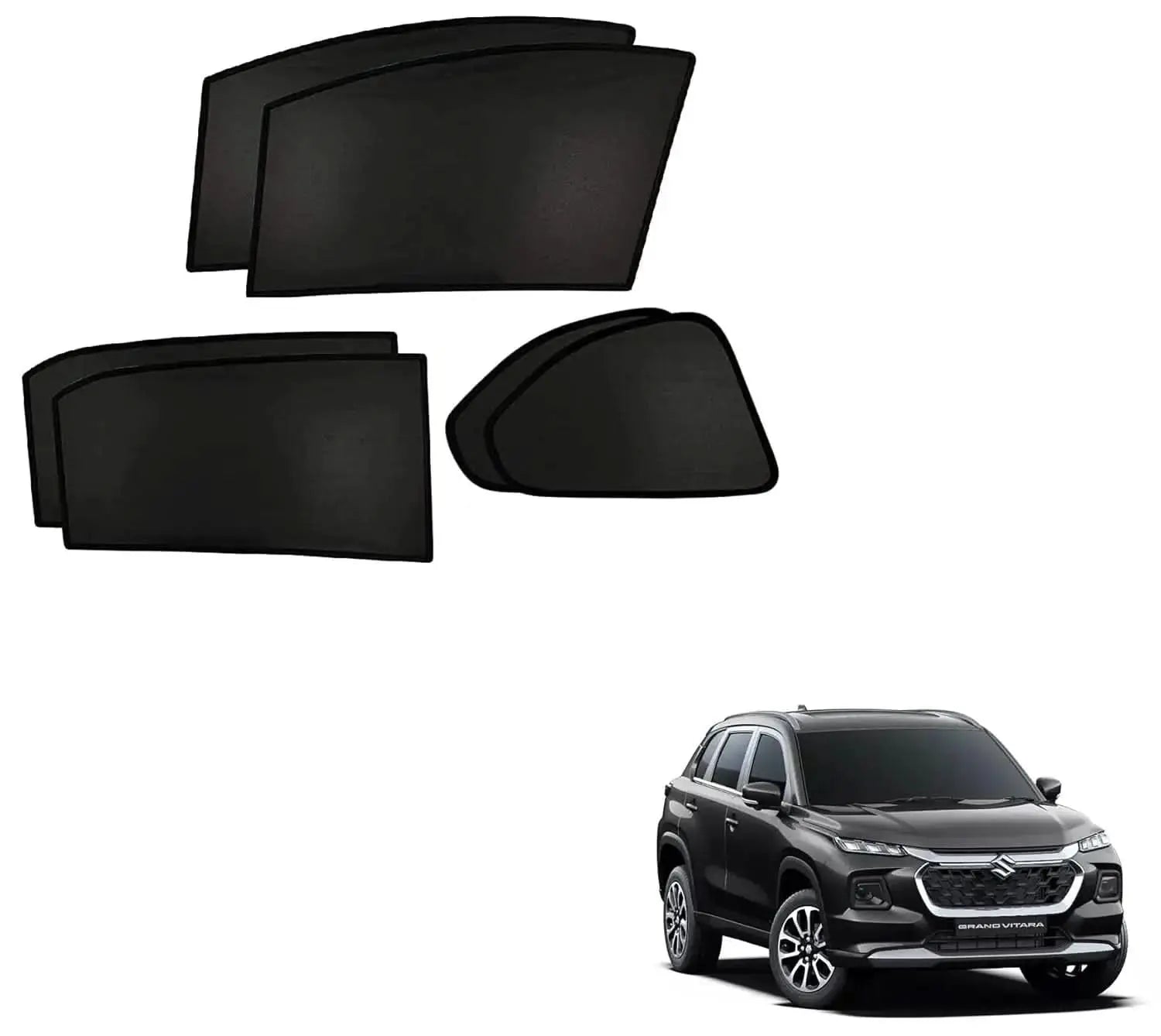 Grand Vitara Custom Fit Sunshade Mesh Car Window Covers Sahiba Car