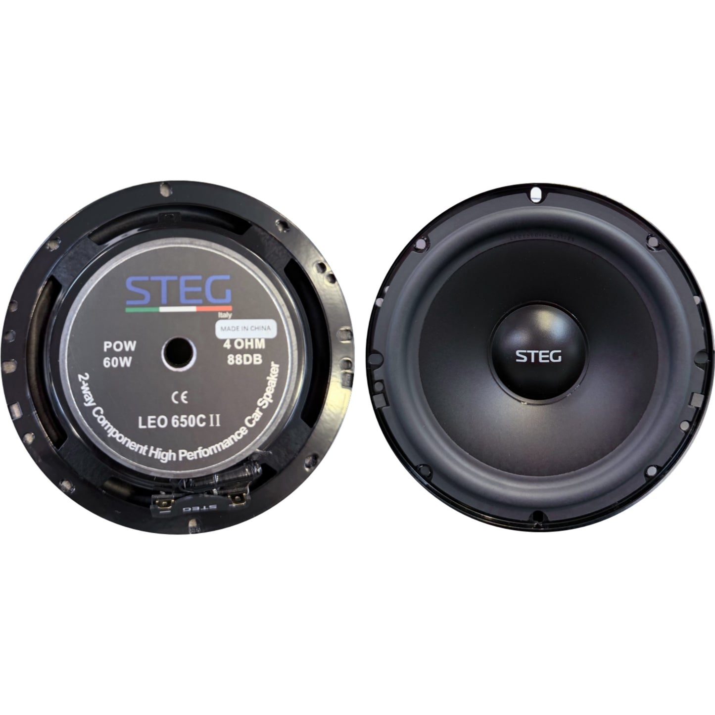 STEG LEO 650C II 6.5” Component Speakers – High Performance Car Audio System