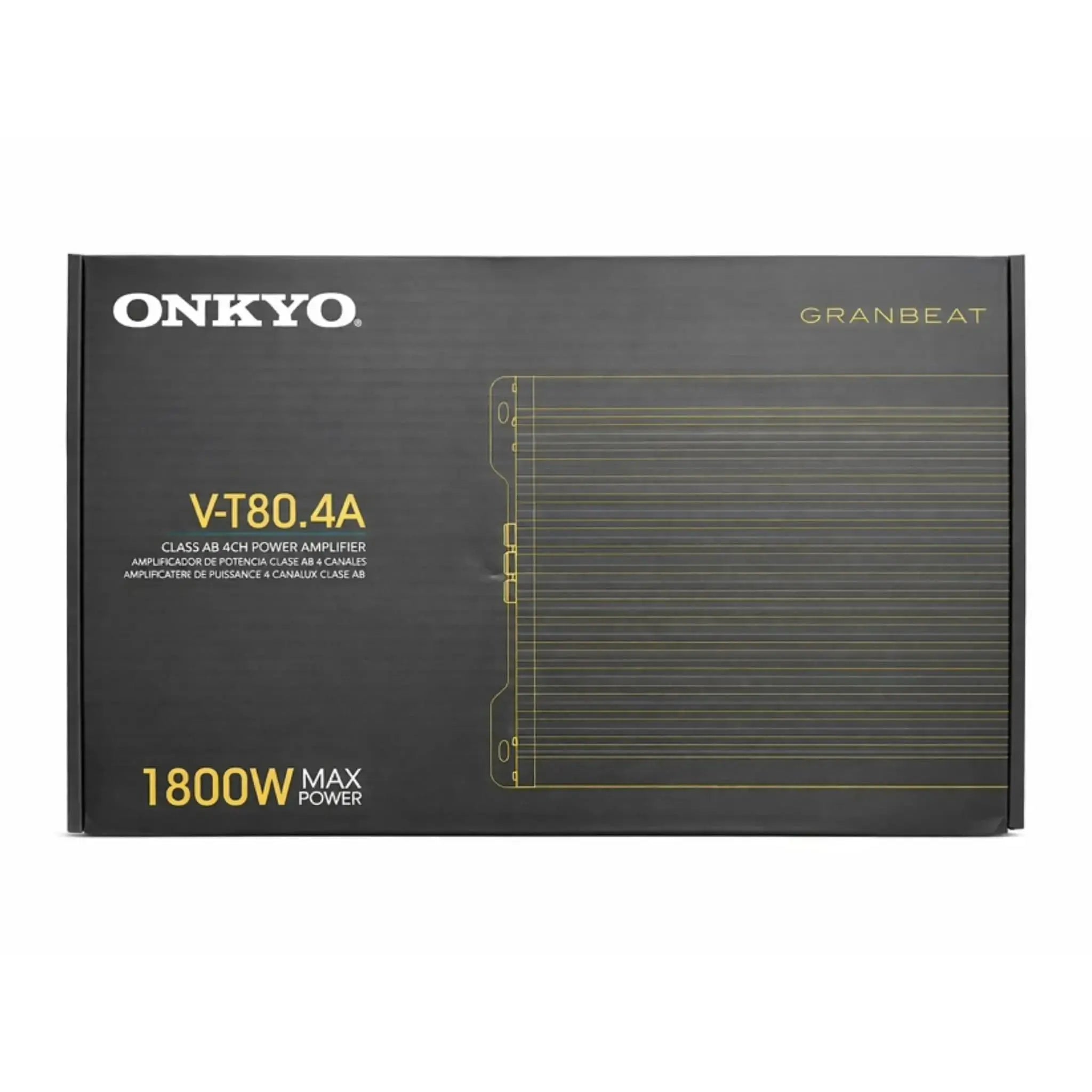 ONKYO V-T80.4A 4 Channel Class AB Amplifier Onkyo