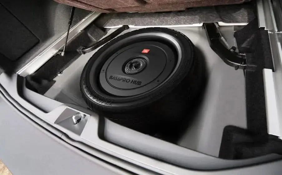 JBL BassPro Hub 11" 200W RMS Spare-Tire Active Subwoofer with Remote JBL