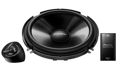 Pioneer Car Component Speaker TS-C602IN ,16 cm Component with Separate Cross Over Max 390W Nominal 90W