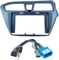 Android I20 Elite frame and coupler for 9-inch devices by Sahiba Car, showcasing the durable frame and connecting coupler.