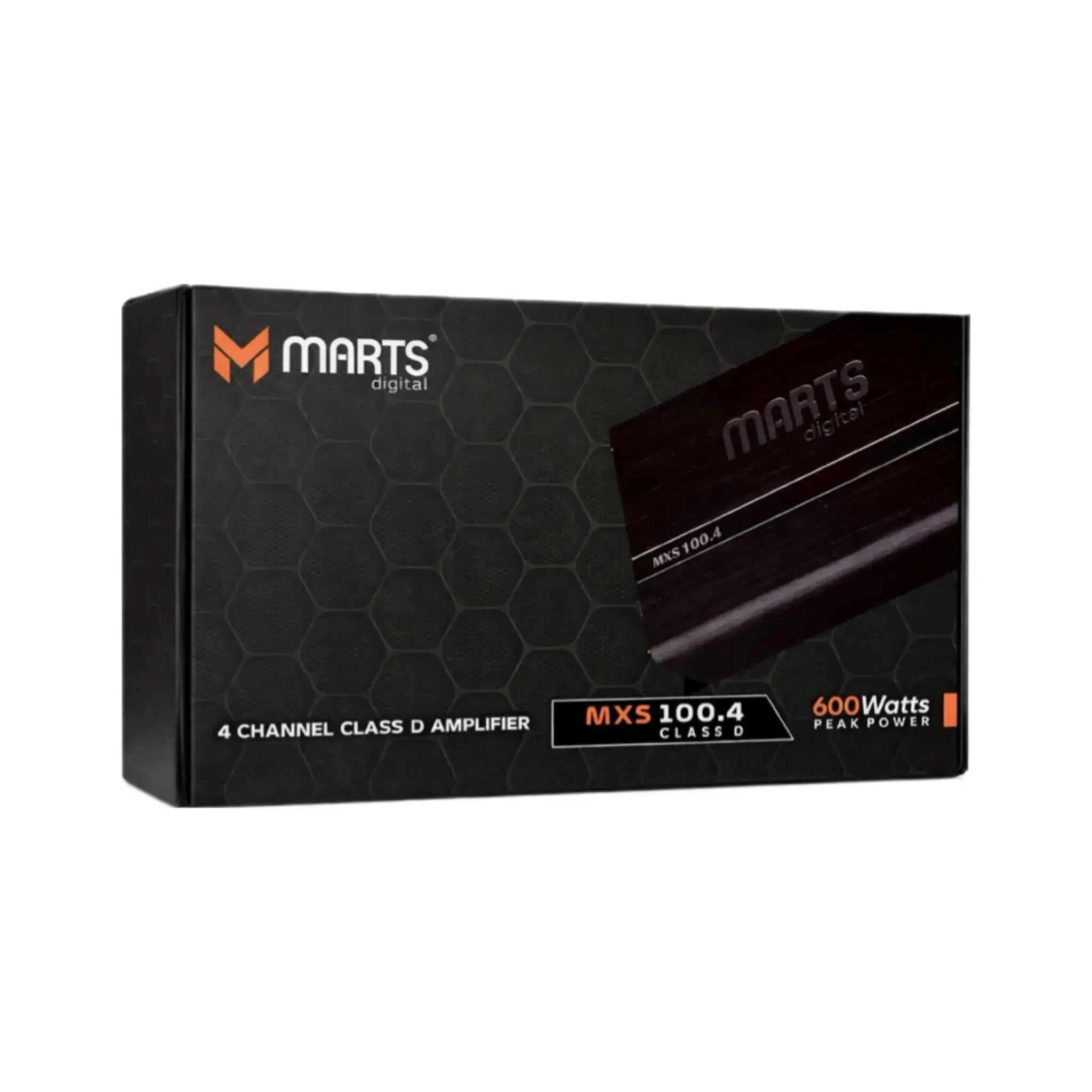 MARTS MXS100.4 Compact 4-Channel Class D Car Amplifier MARTS DIGITAL