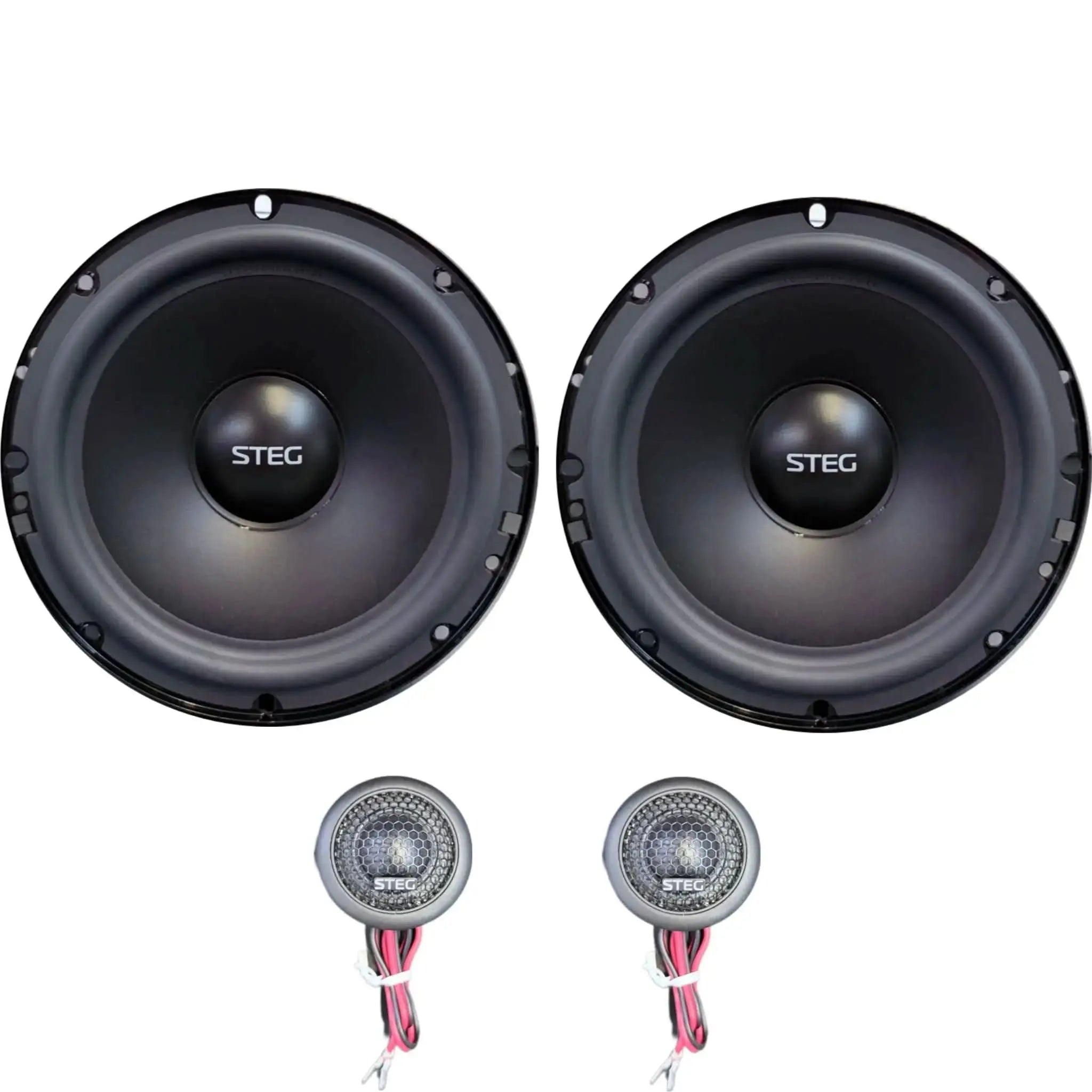 STEG LEO 650C II 6.5” Italian High-Performance 2-Way Component Car Speakers STEG