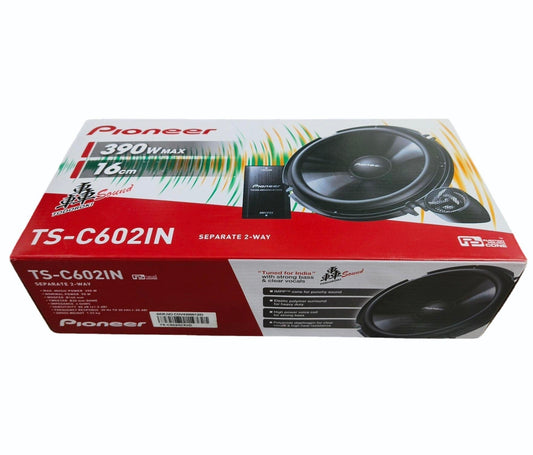 Pioneer Car Component Speaker TS-C602IN ,16 cm Component with Separate Cross Over Max 390W Nominal 90W
