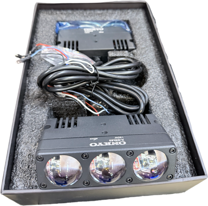 Onkyo Grille Lights - 3 Lens Projector Spot Lights - Sahiba Car