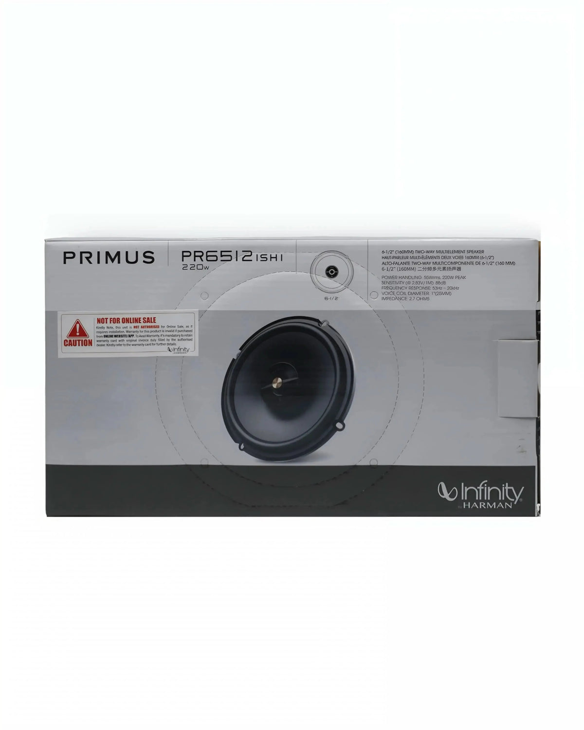Infinity Primus 6.5 Inch Car Speakers | Clear Sound and Bass – Sahiba Car