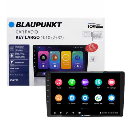 Blaupunkt Key Largo 1010 android stereo (Free Blaupunkt Reverse Camera DH3.1 AHD) - Sahiba Car