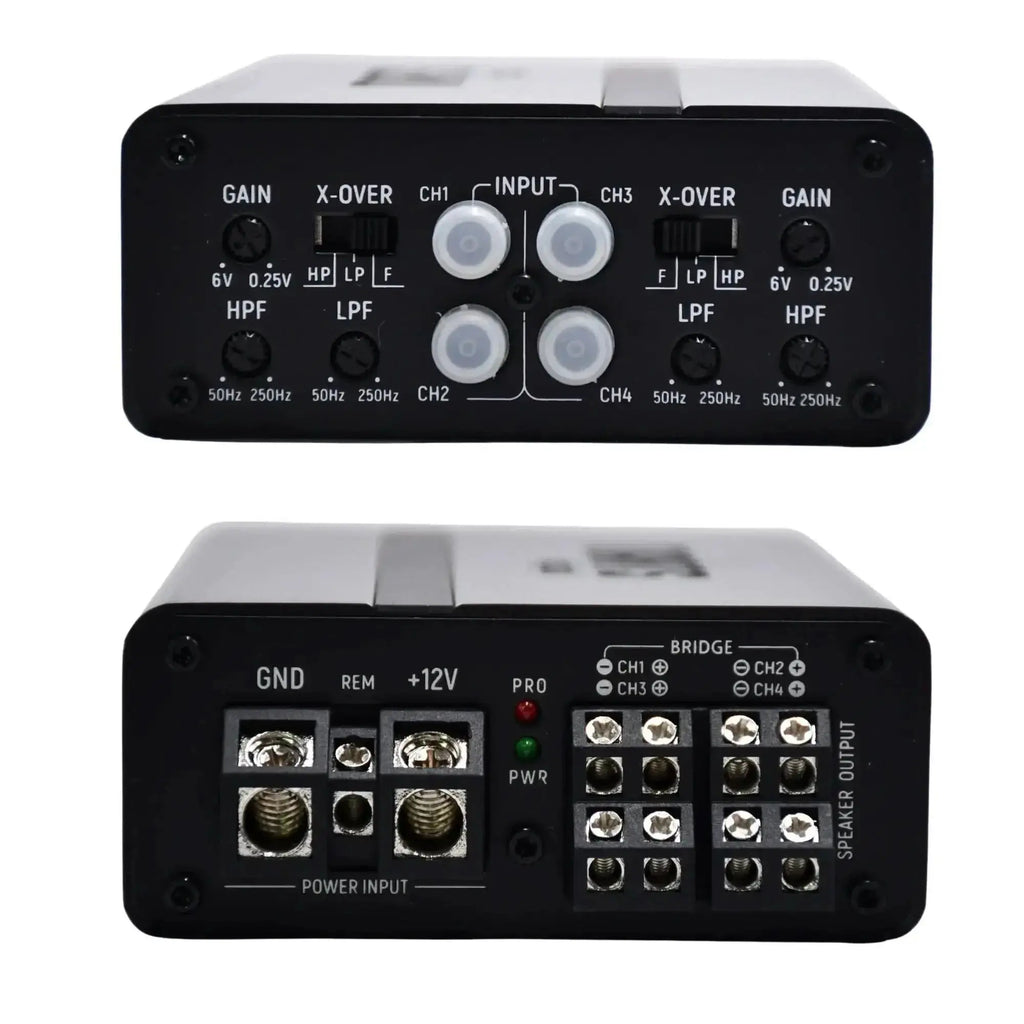 MARTS MXS100.4 Compact 4-Channel Class D Car Amplifier MARTS DIGITAL