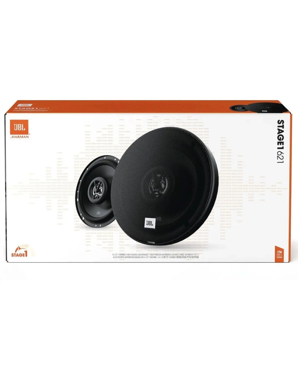 JBL Stage 1 621F | 6.5-Inch 2-Way Coaxial Car Speaker (350W Peak / 70W RMS) - Sahiba Car