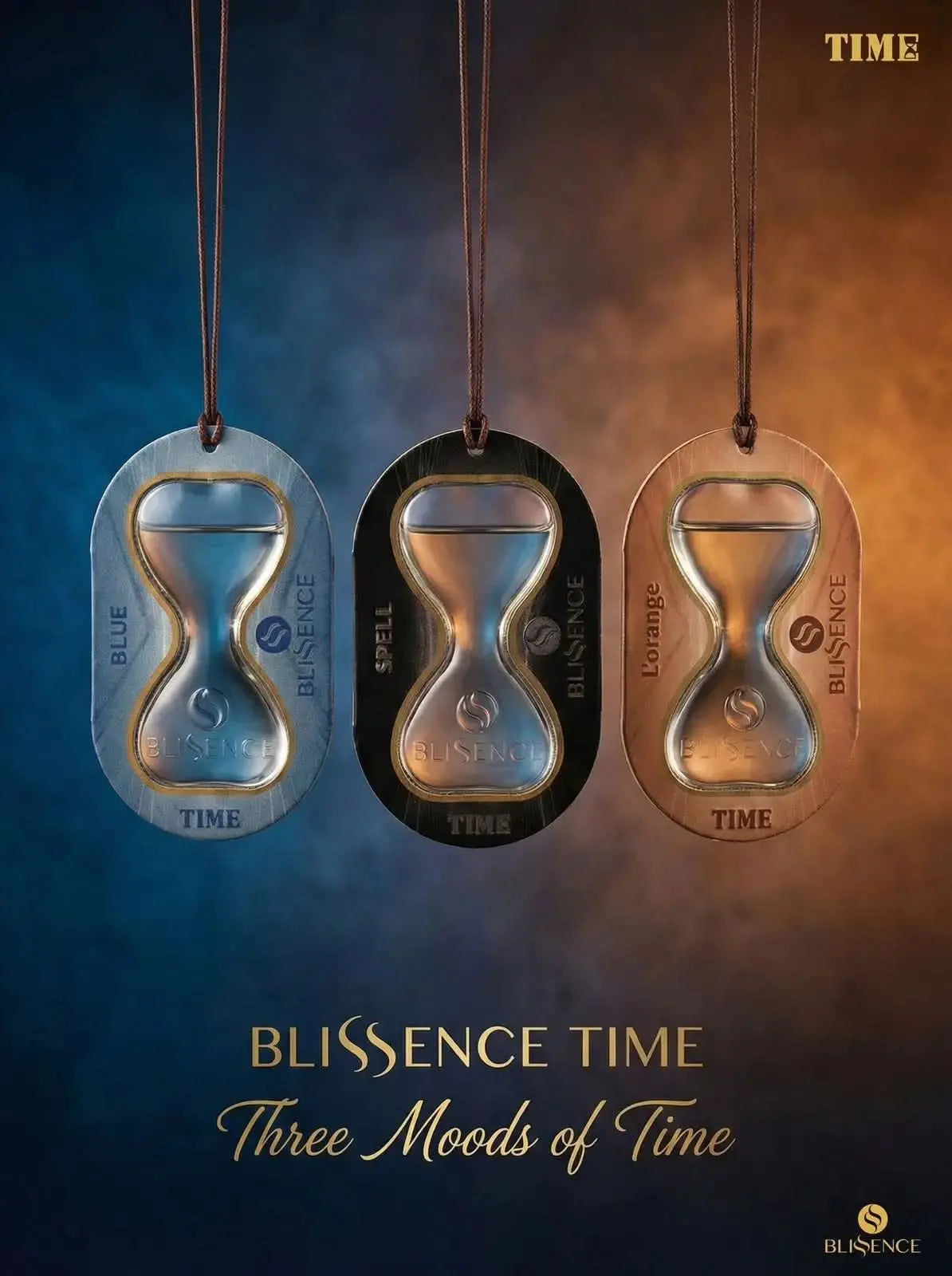 Blissence Gel Car Perfume – Long-Lasting Ocean Freshness Air Freshener Sahiba Car