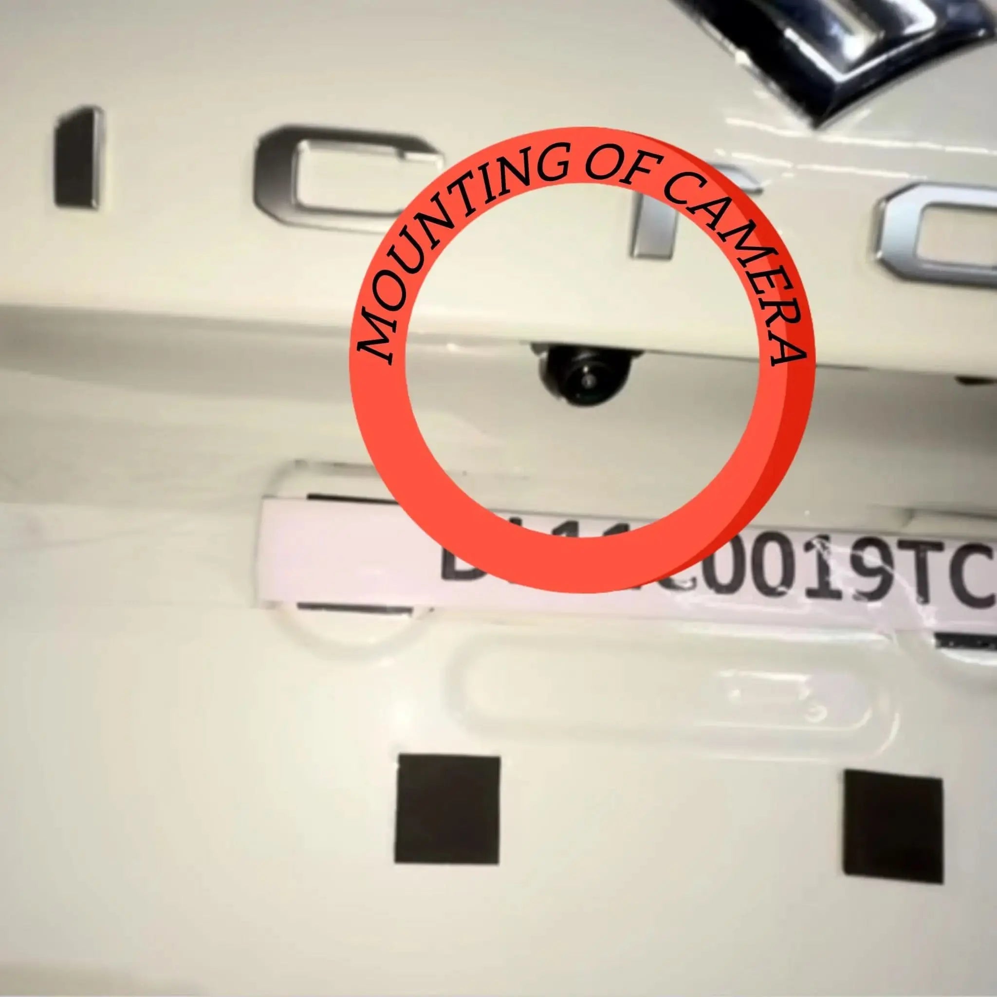 Victoris base model Reverse camera for OEM Stereo with activator Cruleon