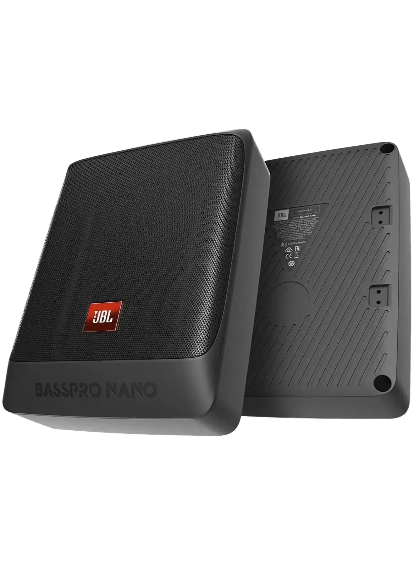 JBL BassPro Nano 100W Compact Underseat Powered Subwoofer JBL