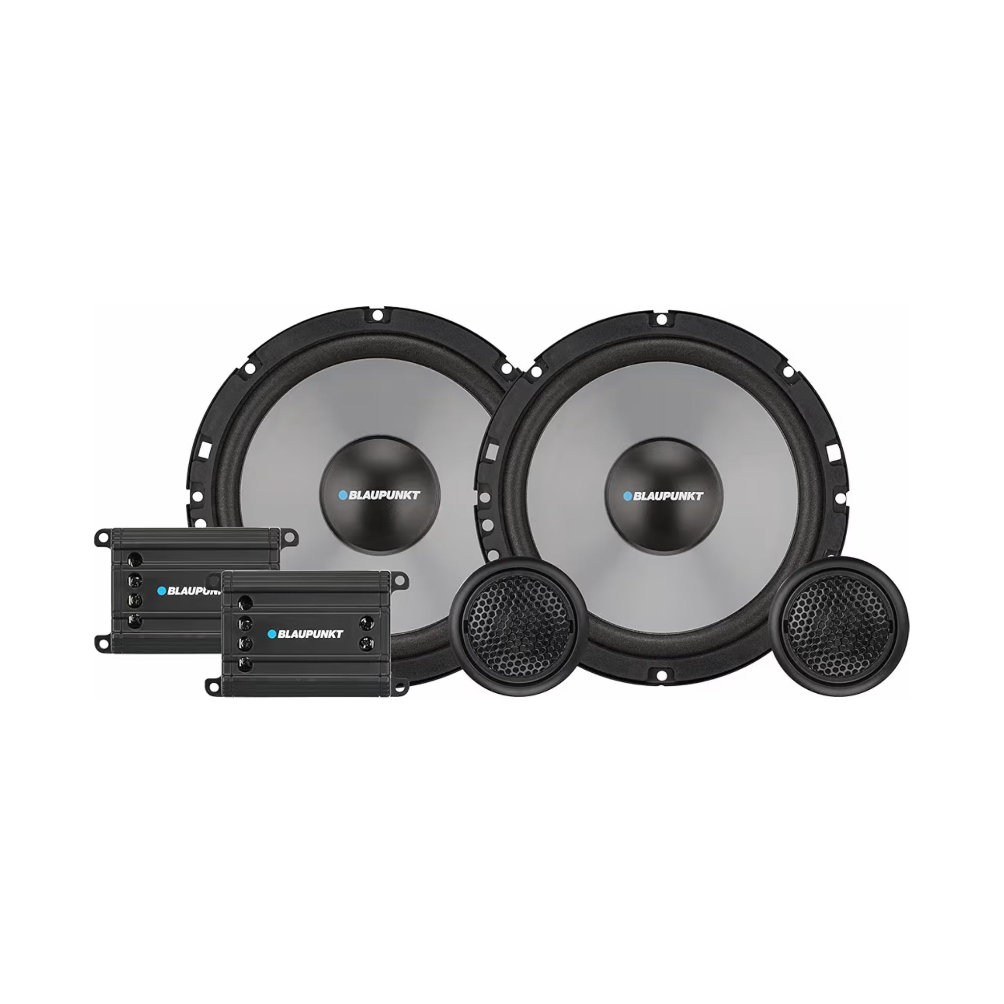 Blaupunkt TX 65C 6.5 Inch 390W 2-Way Component Car Speakers with Silk Dome Tweeters BLAUPUNKT