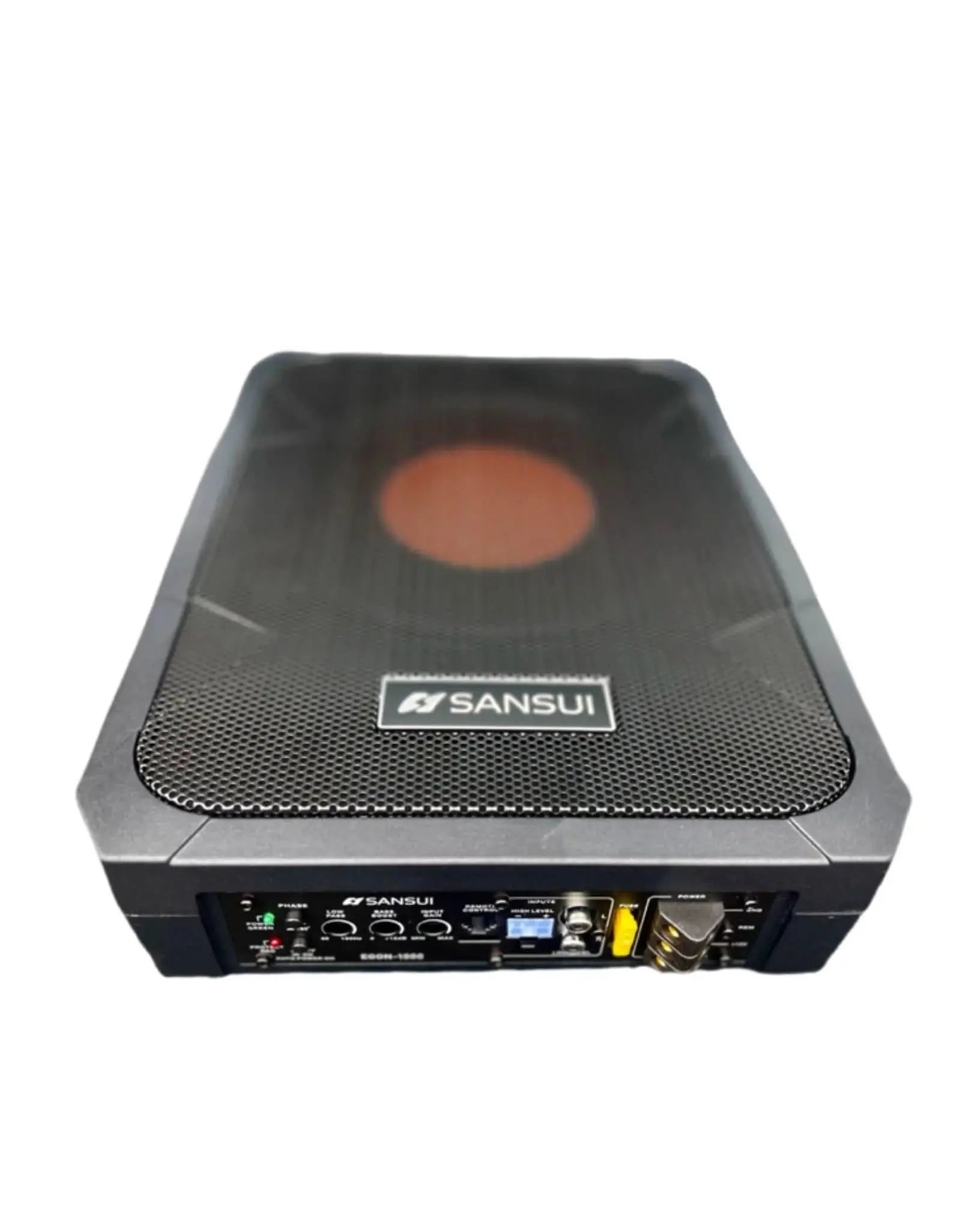 Sansui EGON-1000 Active Underseat Subwoofer | 1000W Power, Compact