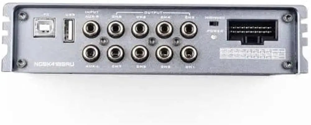 NAKAMICHI NDSK4285AU Input: 2 Channels low level,4 Channel high level input || Output: 8 Channels low level,4 Channels 70W Max power - Sahiba Car