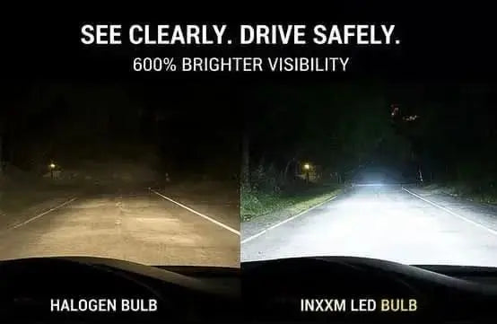INOXXM MAX Series 175W LED Headlight Bulb for Cars – 18000LM Super Bright, 6000K White Light, IP68 Waterproof, Turbo Cooling Fan, Plug & Play PHILIPS