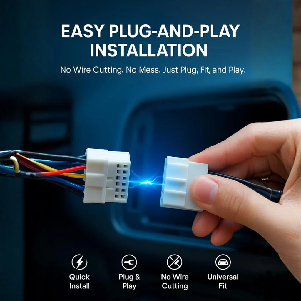 New Fortuner 9-Inch Android Double DIN Dashboard Frame
