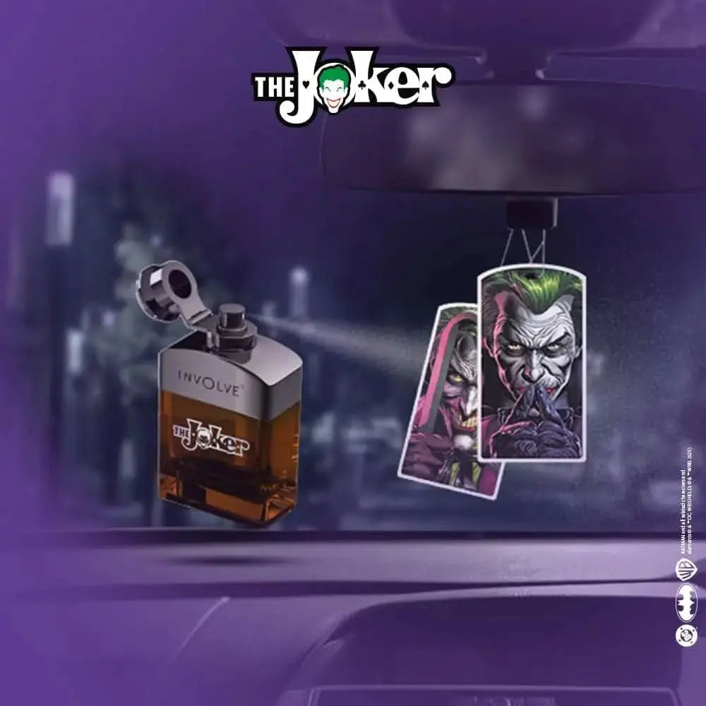 The Joker Car Perfume Spray (50ml) - DC Comics OFFICIAL MERCHANDISE - Sahiba Car