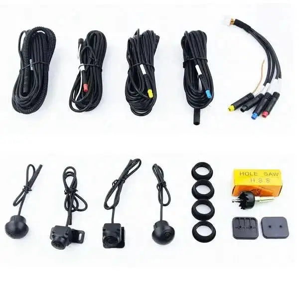 Mtrax 360 Camera kit | 1080p 360 Degree camera kit for android stereo - Sahiba Car