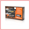Aozoom W5 3 Lens Auxiliary Car Lights with optical glass design, 180W dual beam headlights for enhanced visibility