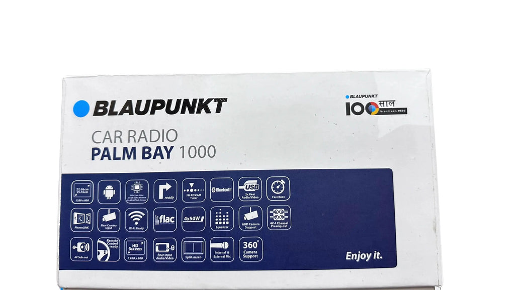 Blaupunkt Palm Bay 1000 Android stereo 2/32 GB (Free AHD Reverse Camera) - Sahiba Car
