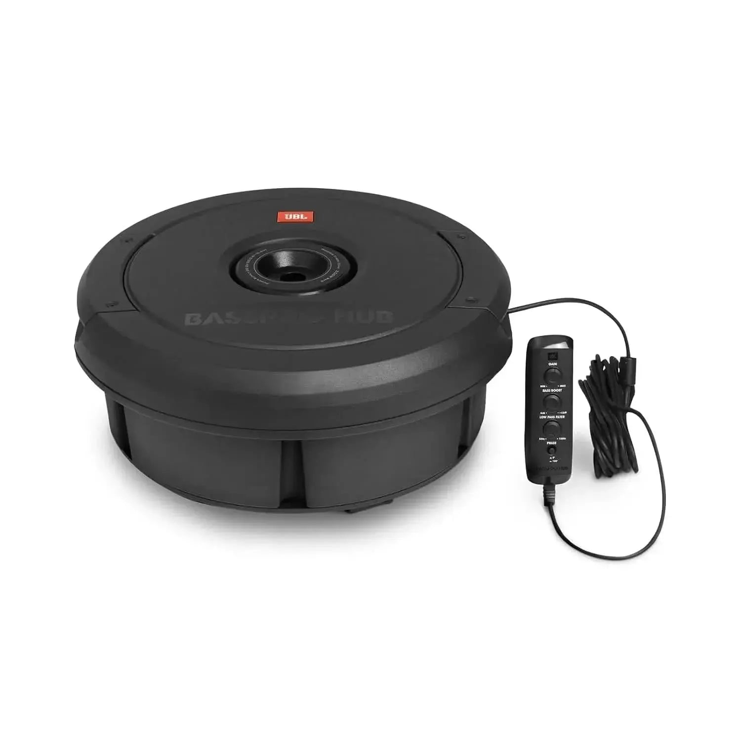 JBL BassPro Hub 11" 200W RMS Spare-Tire Active Subwoofer with Remote JBL