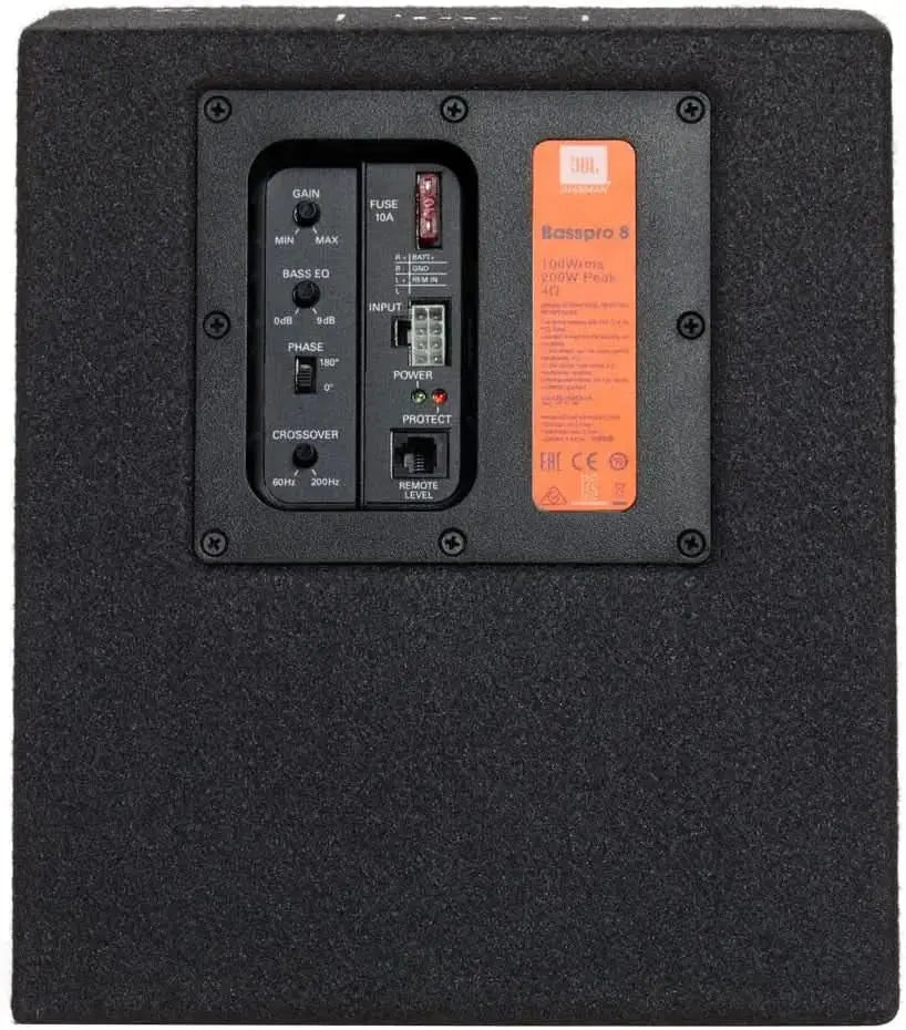JBL BassPro 8" Active Subwoofer with 100W Class D Amplifier JBL