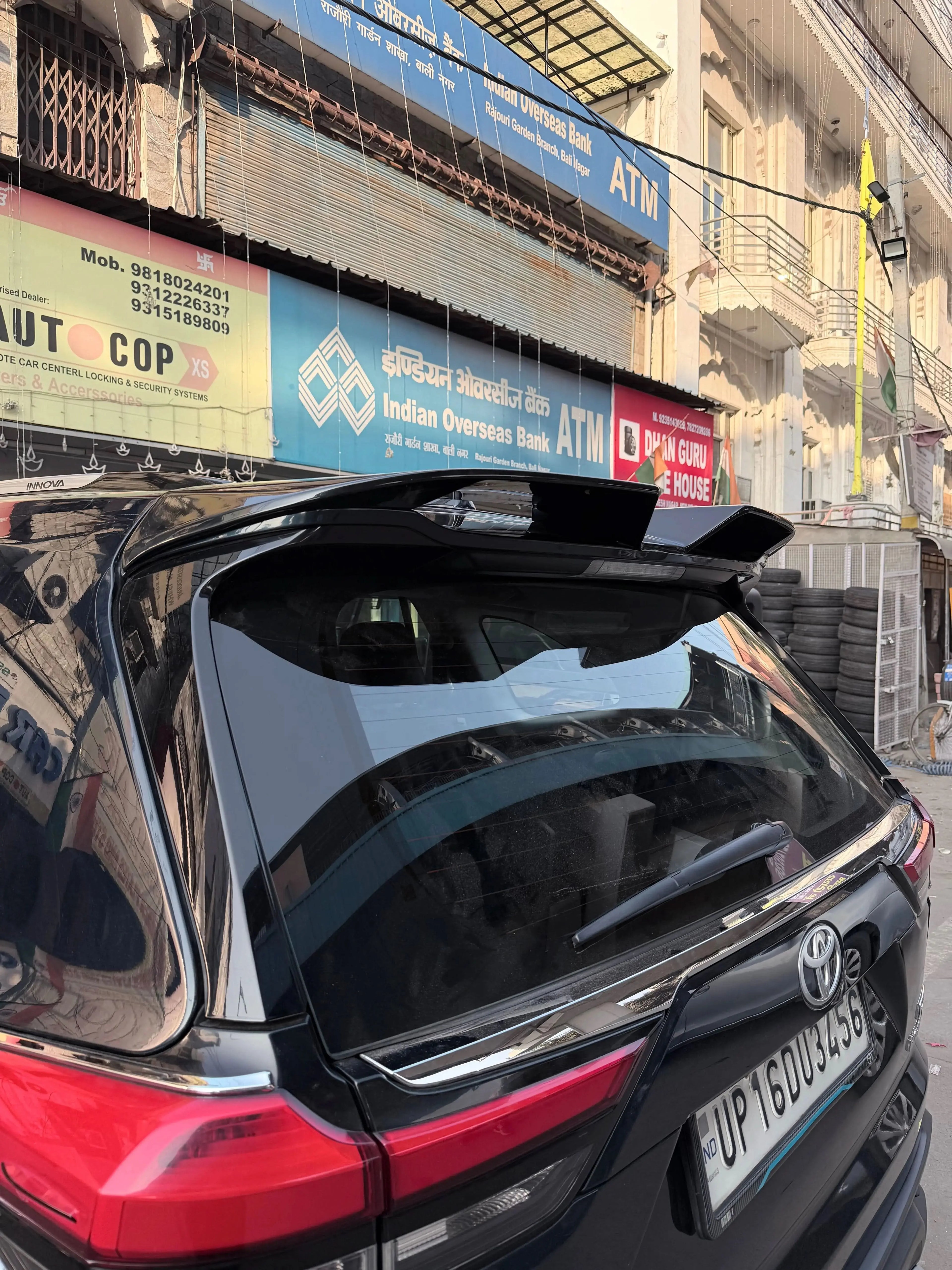 Innova Hycross ABS Quality Wing Spoiler - Sahiba Car