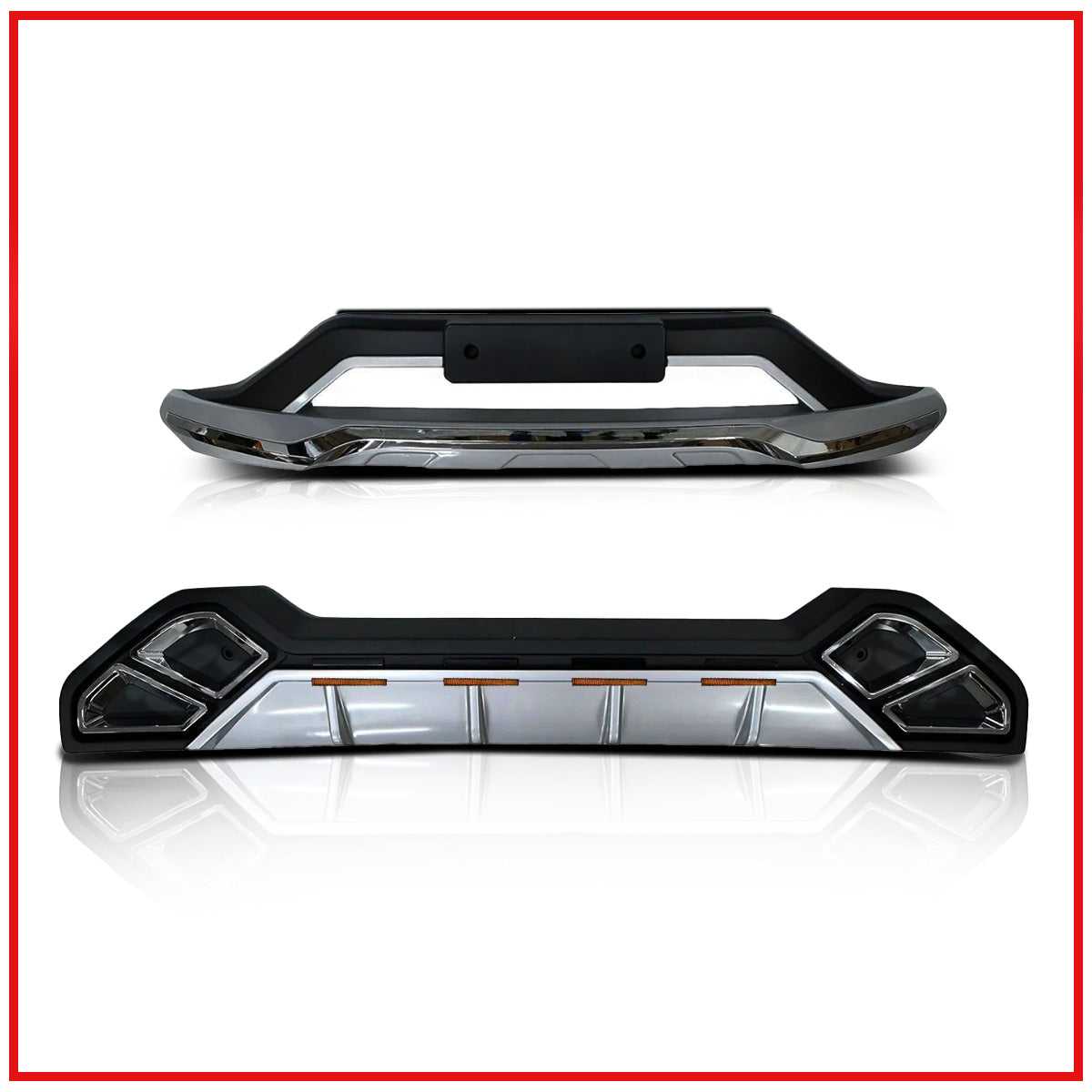 Grand Vitara Front And Rear Bumper Guard (Diffuser)