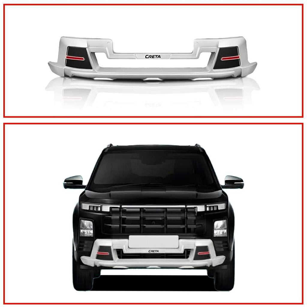  Hyundai Creta 2024 Front and Rear Bumper Guards