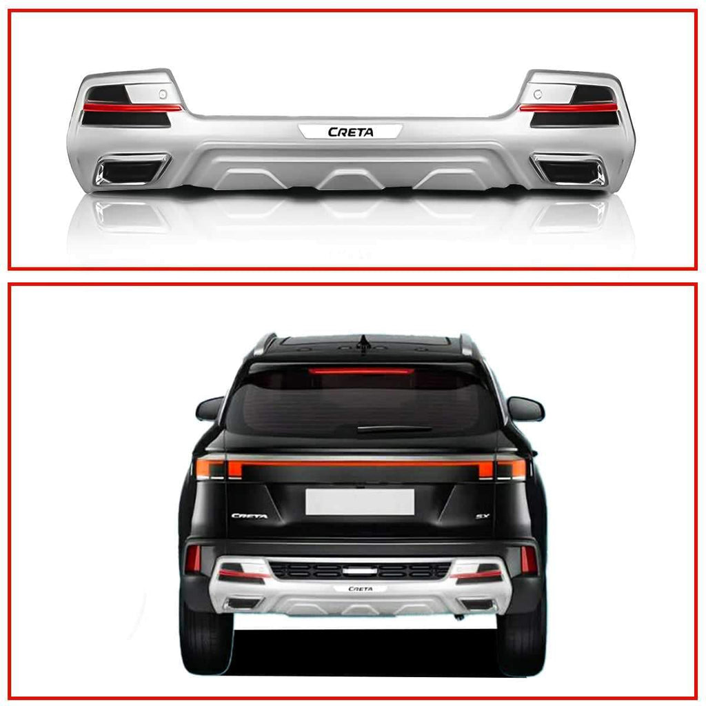  Hyundai Creta 2024 Front and Rear Bumper Guards