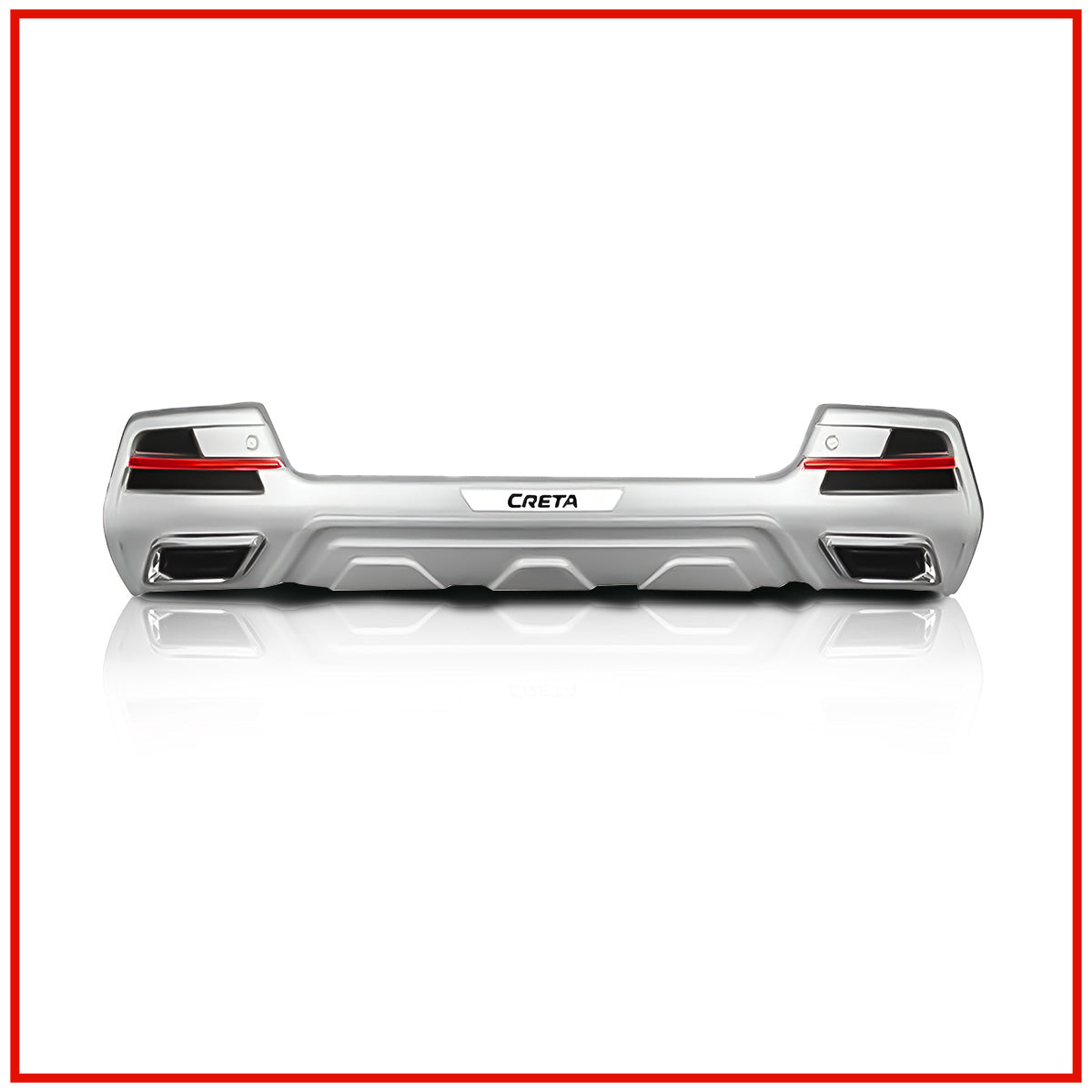  Hyundai Creta 2024 Front and Rear Bumper Guards