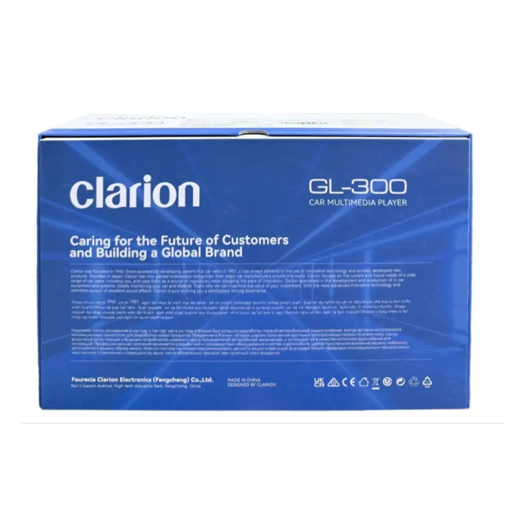 Clarion GL-300 9" Android Stereo with CarPlay, Android Auto & 4/64GB CLARION