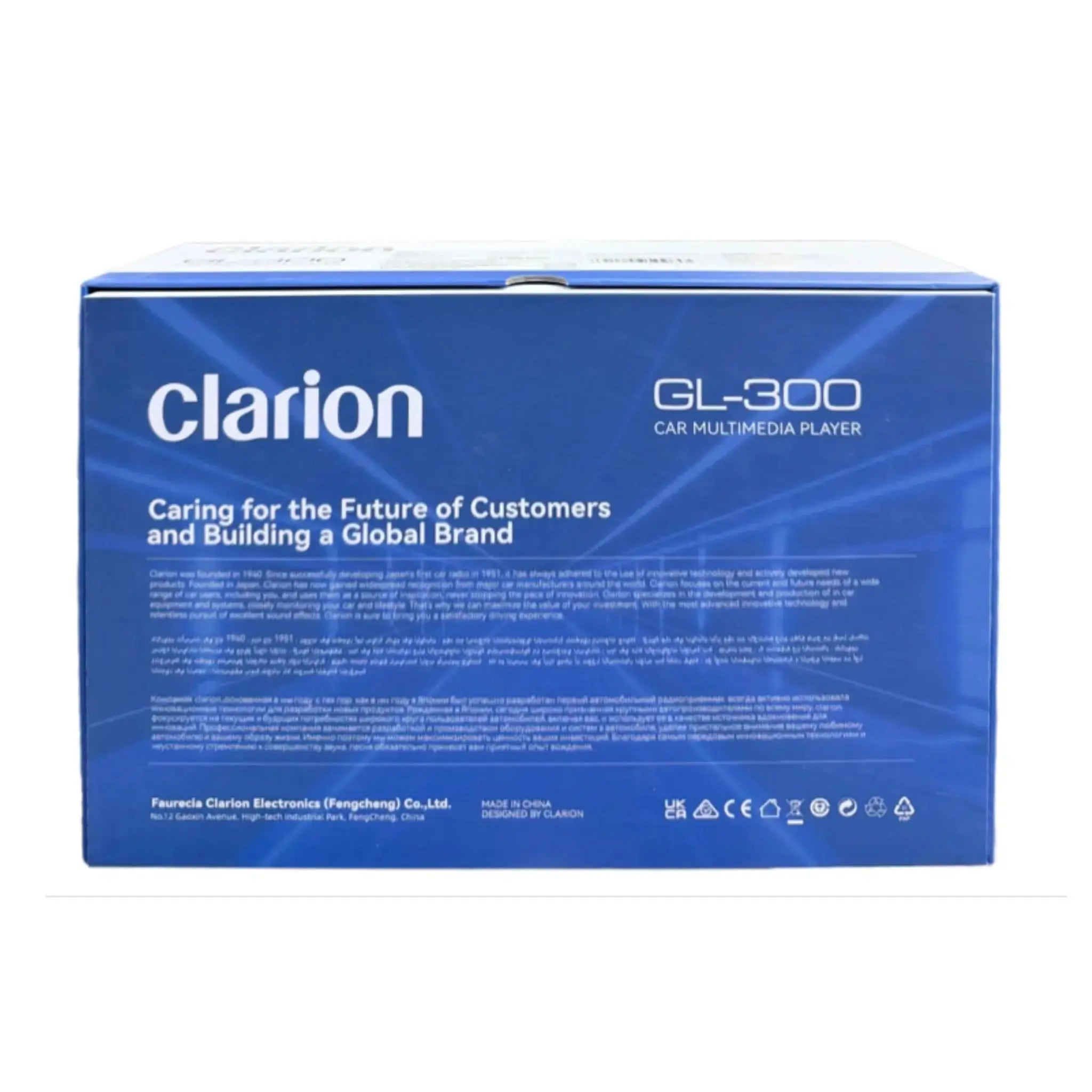 Clarion GL-300 9" Android Stereo with CarPlay, Android Auto & 4/64GB CLARION