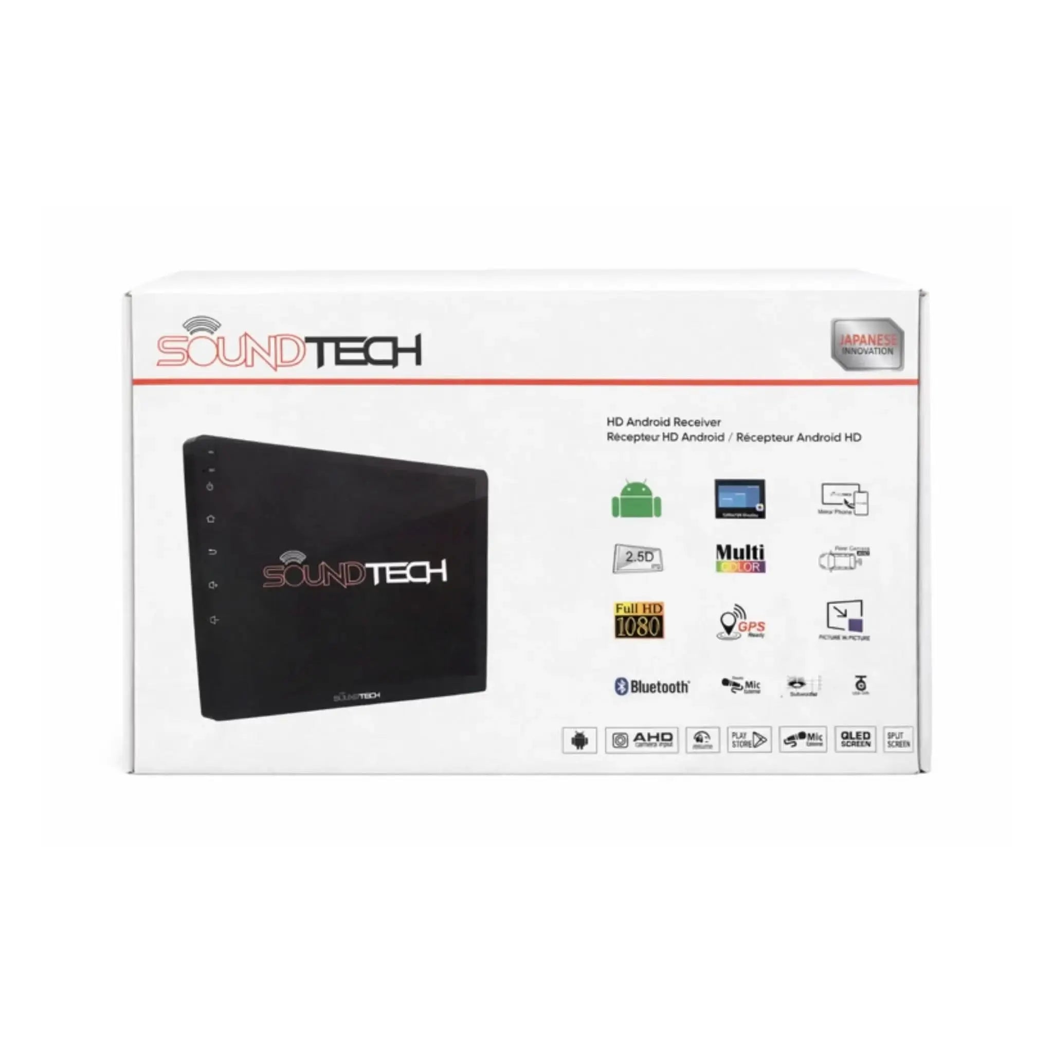 SoundTech 10" Android Car Stereo 4GB/64GB with Wireless CarPlay & Android Auto Sahiba Car