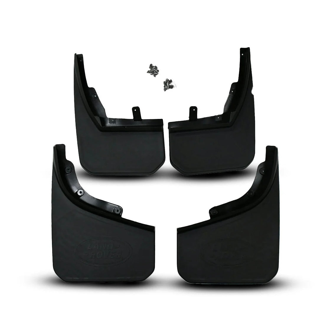 Land Rover Defender Original Style Mud Flaps Set of 4 | ABS Mud Guards for 2024 Onwards
