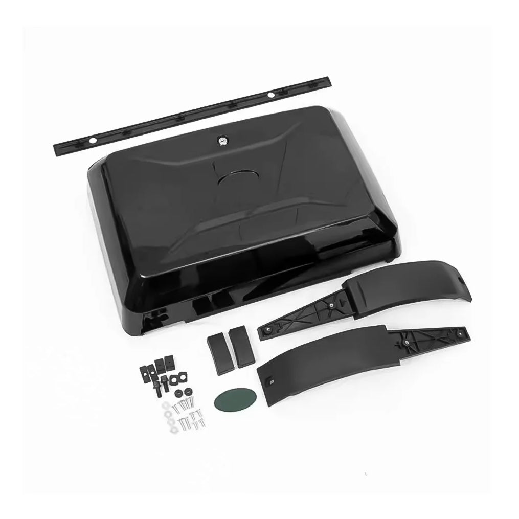 Land Rover Defender Side Gear Carrier Storage Box Black | Exterior Utility Cargo Box