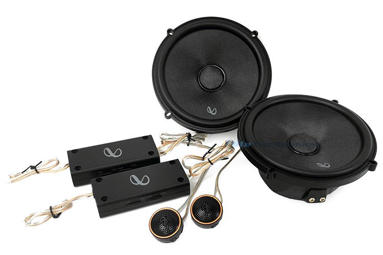 Infinity Kappa Car Speaker Combo | KAPPA-63XF 6.5” Coaxial + KAPPA603CF Component Speakers