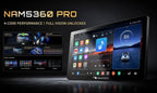 Nakamichi NAM5360 Pro Android car stereo with touch screen display