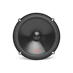 Single black 6.5-inch car woofer speaker with central dome and JBL logo