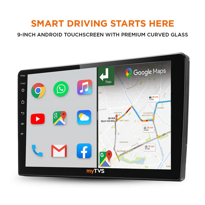 myTVS AP-92 Z-Series 9 Inch Android Car Stereo | 2GB RAM 64GB ROM | Wireless CarPlay & Android Auto