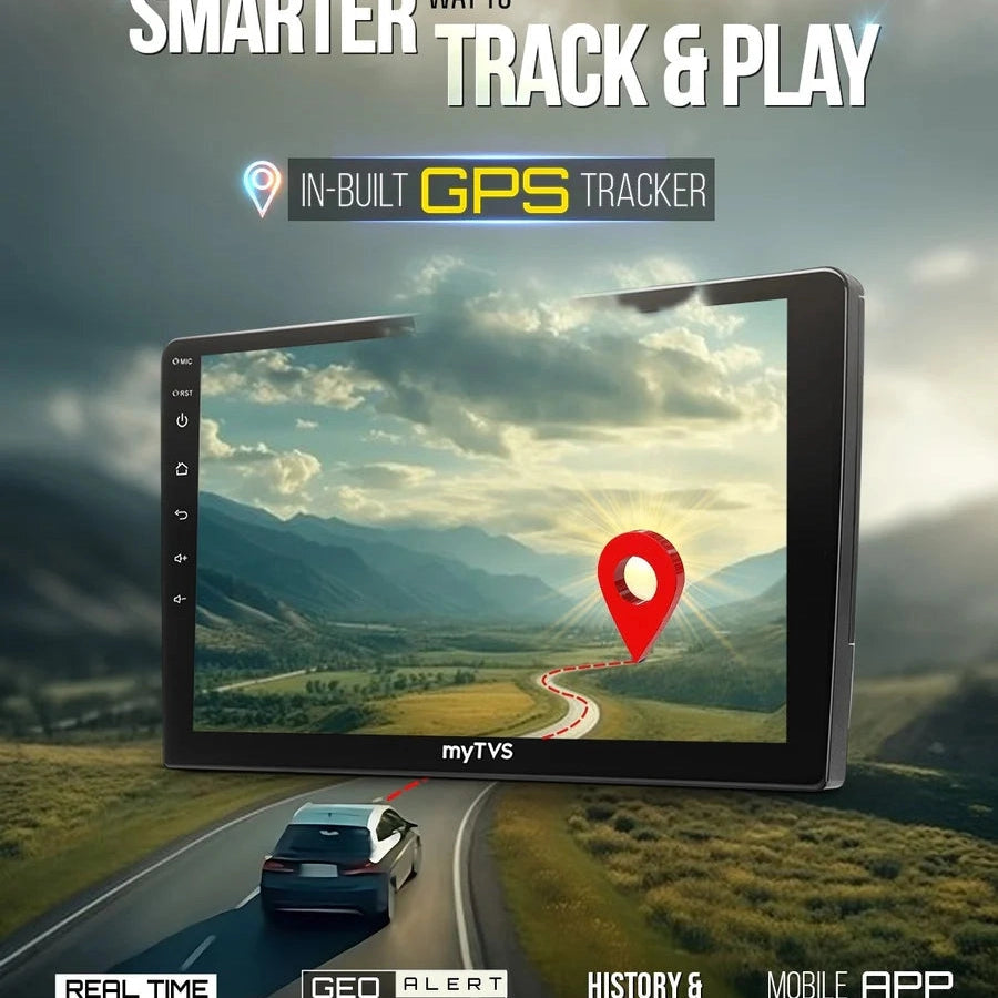 myTVS AP-92 SmartTrack 9 Inch Android Car Stereo 4GB 64GB | 4G GPS | Dashcam | Wireless CarPlay